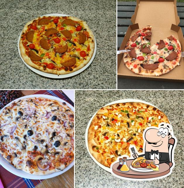 Prenez des pizzas à La Famiglia