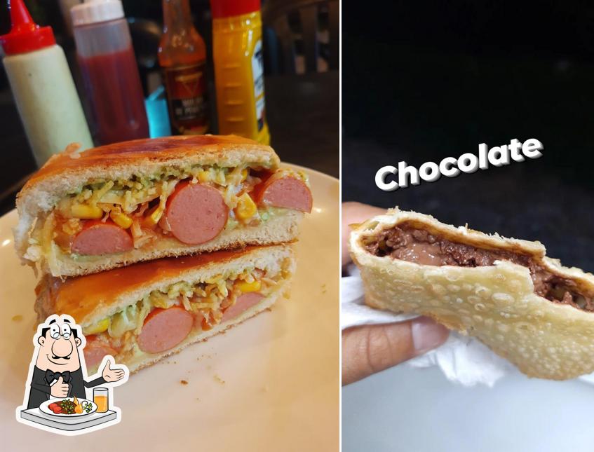 Comida em Gux Kiosque Caldo de cana Pastel Salgados açaí e Lanches