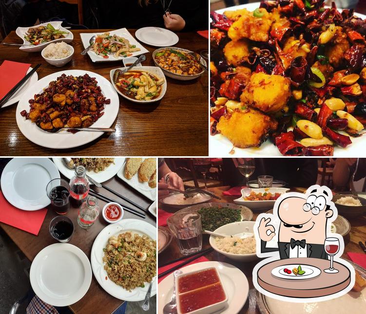 Блюда в "The Sichuan Restaurant"