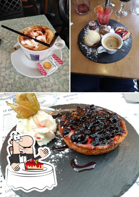 La Terrasse sert une sélection de desserts