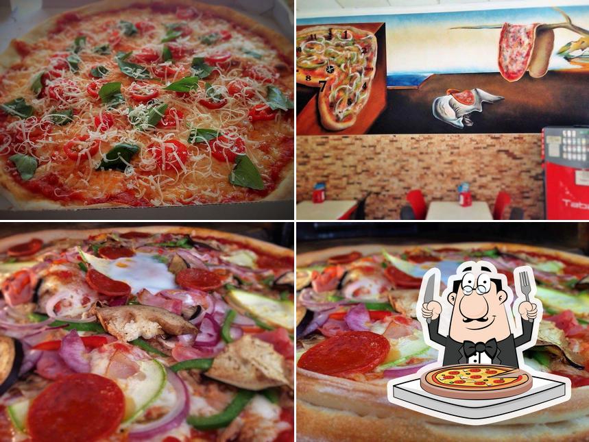 В "Pizzería La vita e pizza" вы можете попробовать пиццу