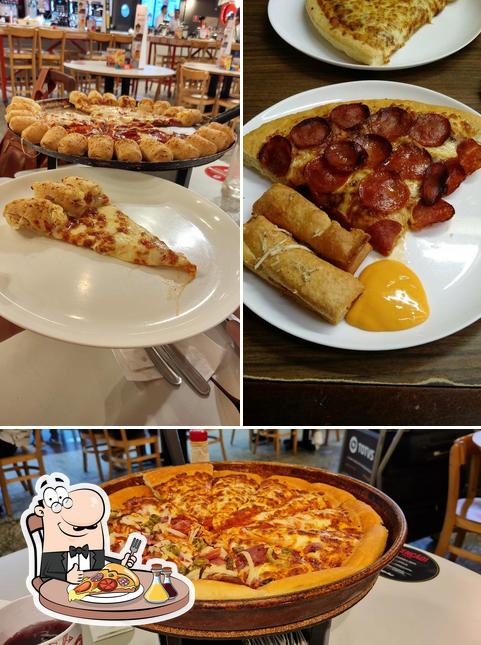 Escolha pizza no Pizza Hut