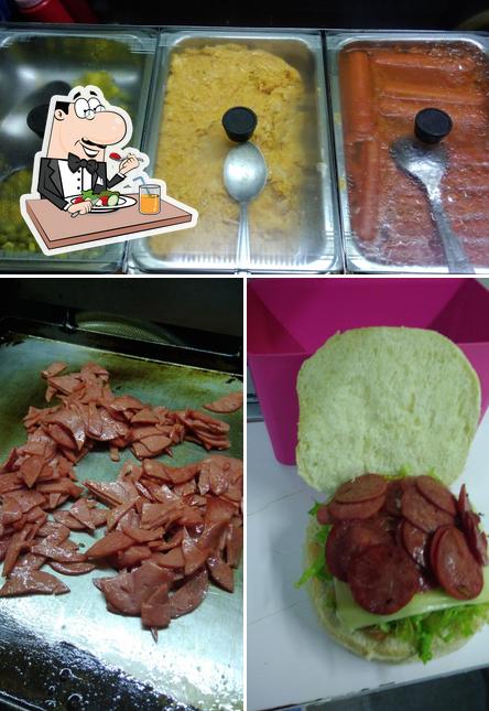 Platos en Q'Delicia Lanches