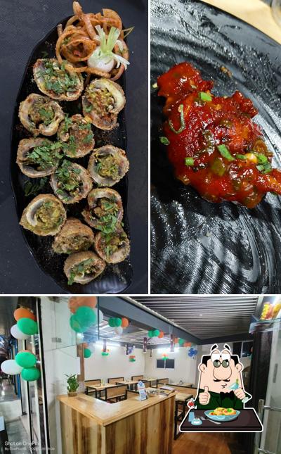 The restaurant's food and interior