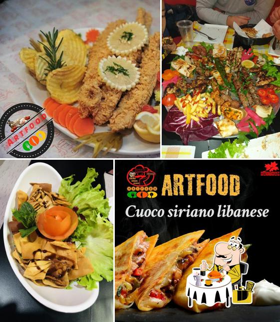 Food at Ristorante Artfood - Libanese e Siriano