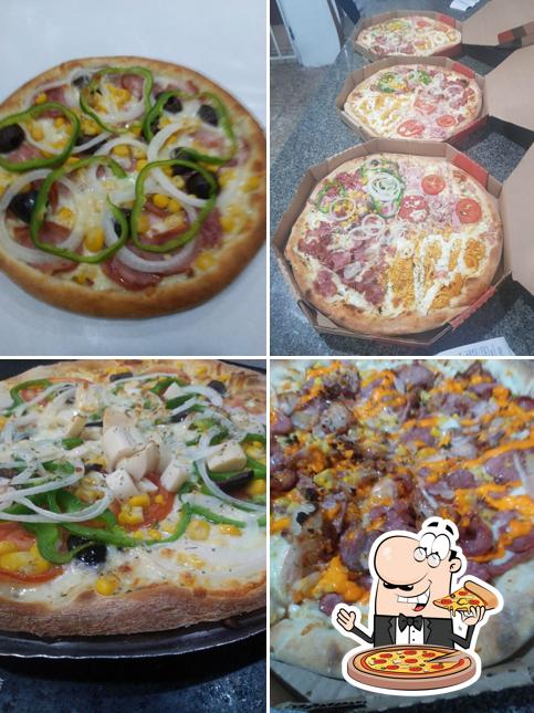 Escolha diversos estilos de pizza