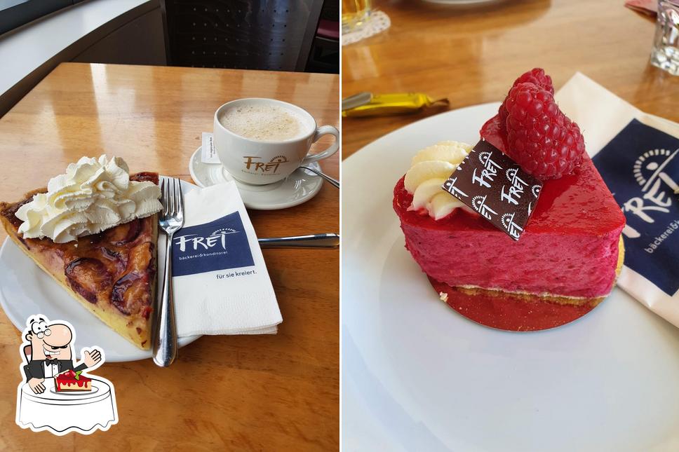 Frei's aarRain Café propone un'ampia varietà di dolci