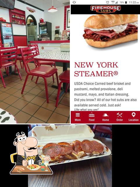 Firehouse Subs Hebron, 3065 N Bend Rd in Hebron Restaurant menu and