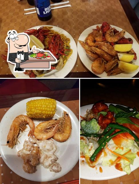Order seafood at Wei's Hibachi Buffet