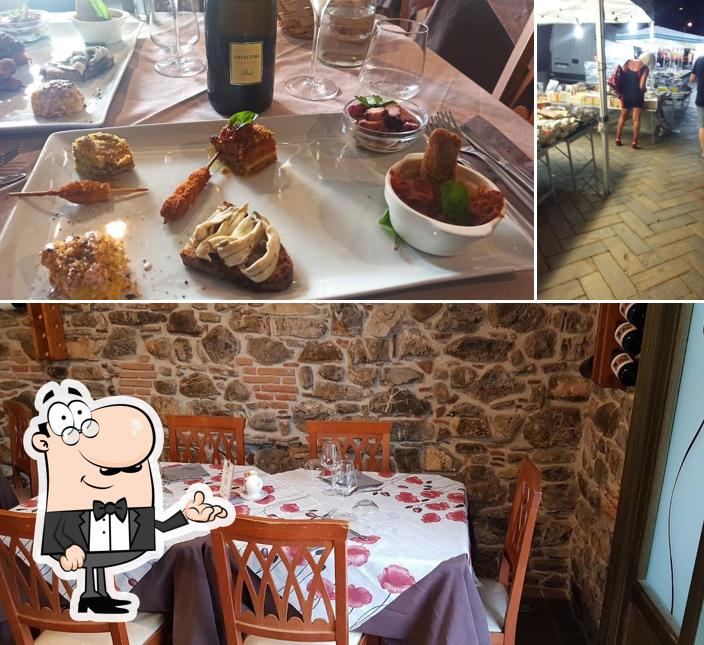 Gli interni di La Locanda dei Cardilli