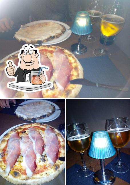 La immagine di bevanda e pizza da IL FEUDO DI CASTORO