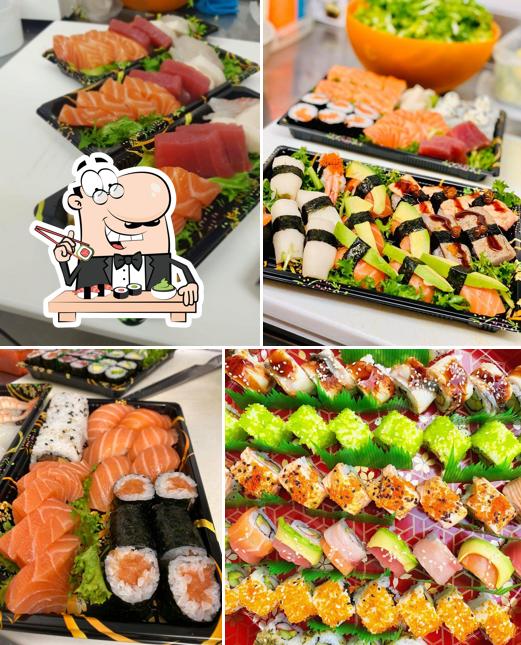 Sushi rolls are offered by Standing Sushi