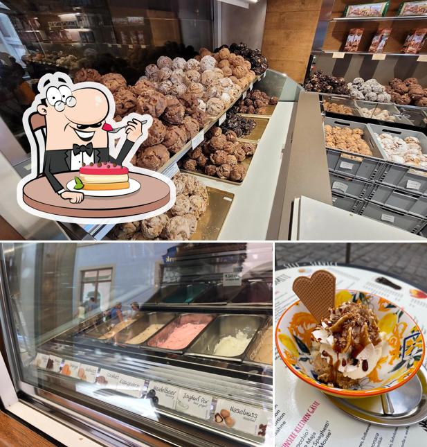 Eis Café Dolomiti te ofrece numerosos dulces