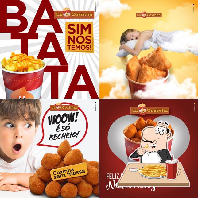 Batata frita em La Coxinha