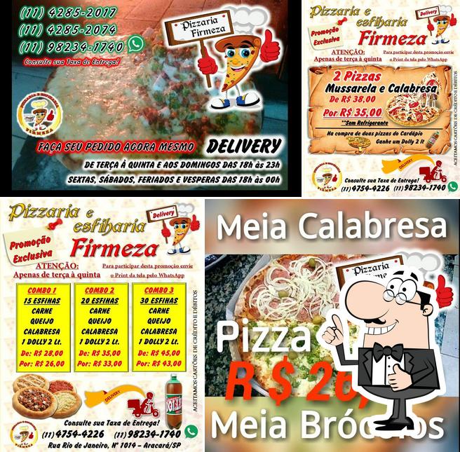 Look at this photo of Pizzaria Firmeza