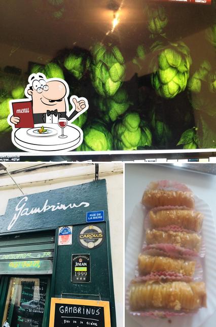 Nourriture à Le Gambrinus