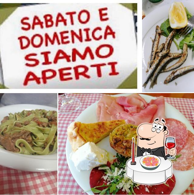 Tartare di tonno al Trattoria Pizzeria Colomba
