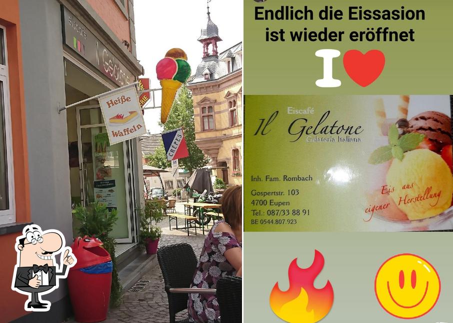 Это снимок кафе "Eiscafé il Gelatone"