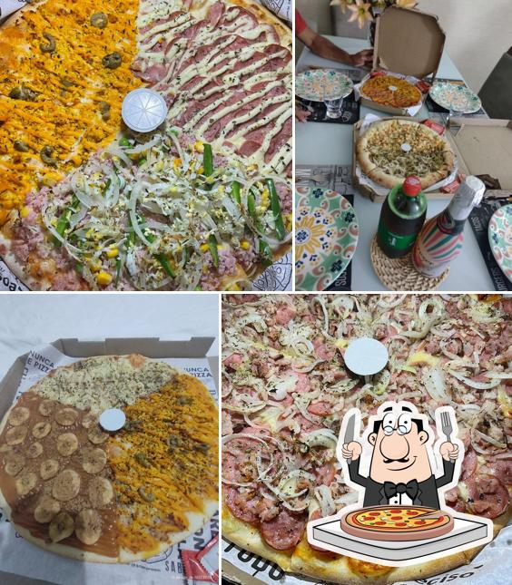 Consiga diversos estilos de pizza