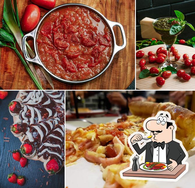 Platos en Chicago Pizzas