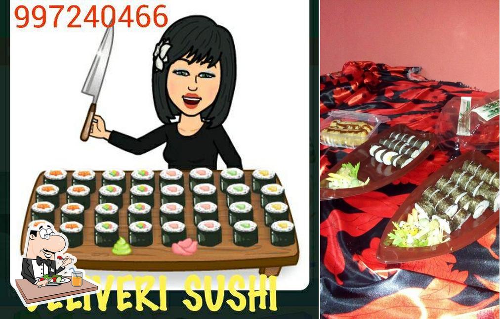 Platos en Mega sushi Delivery