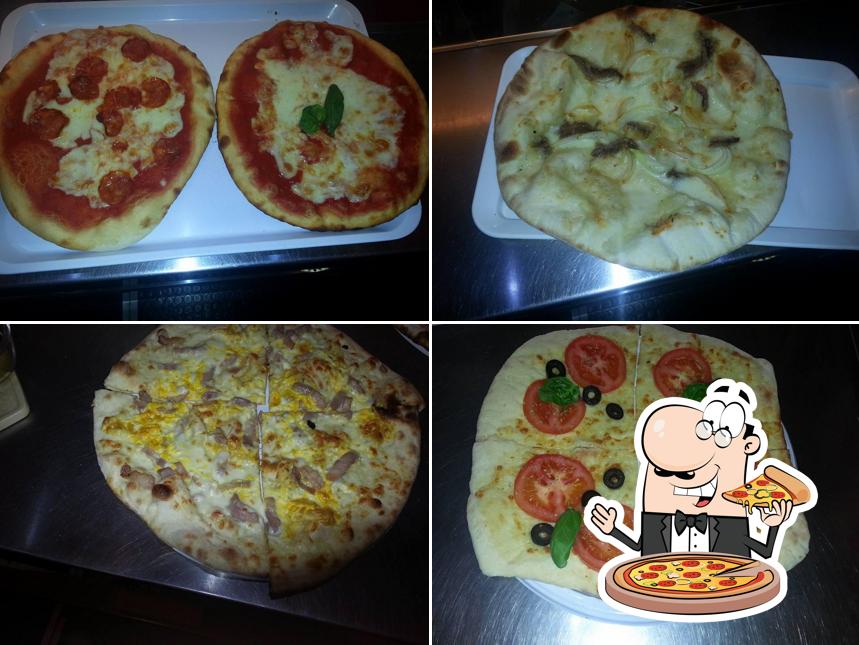 Essayez des pizzas à Bar Grisu'