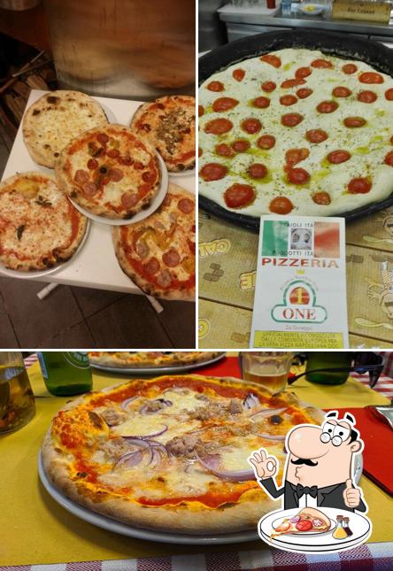 Choisissez des pizzas à Pizzeria Ristorante One