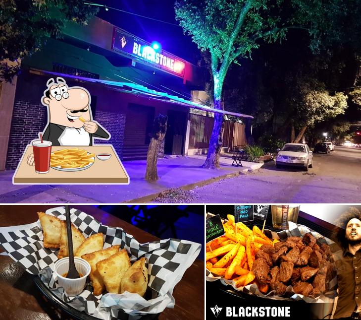 Batata frita em BlackStone Experience