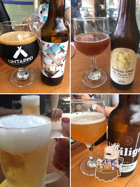 Desfrute de uma cerveja com seu jantar