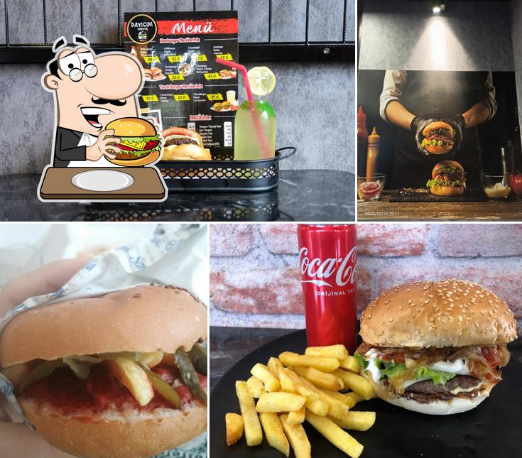 Отведайте гамбургеры в "Dayıcım Burger Körfezkent"