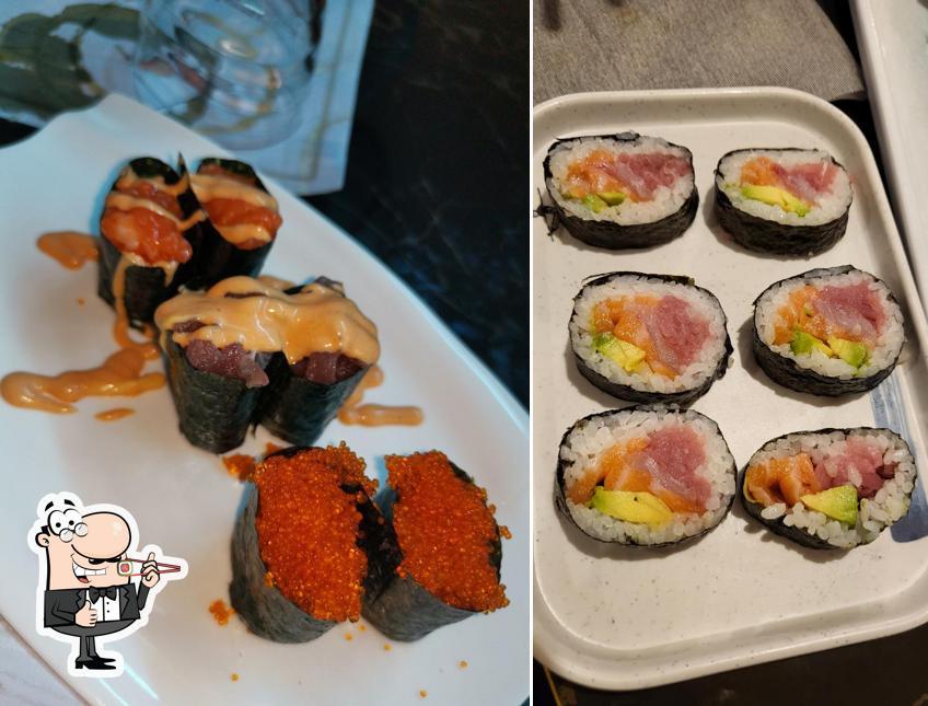 Prova le varie opzioni di sushi