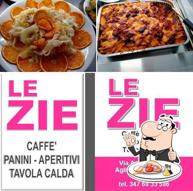 Ordina una pizza a Le Zie - Caffè Tavola Calda - Agliano Terme