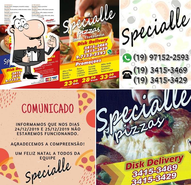 See the pic of Pizzaria Specialle