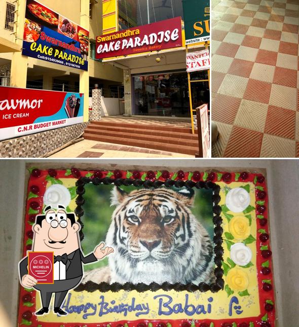 Here's a picture of Swarnandhra Cake Paradise