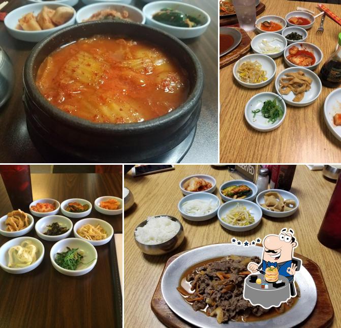 Meals at Chong's Korean Restaurant