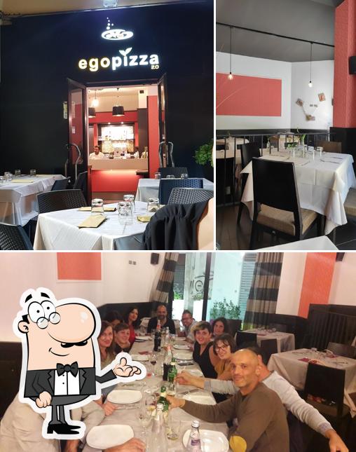 Gli interni di Egopizza