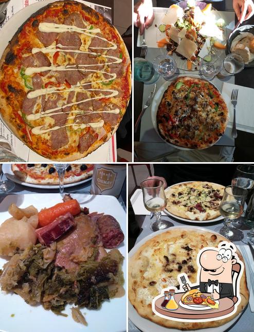 Elige entre diferentes formatos de pizza