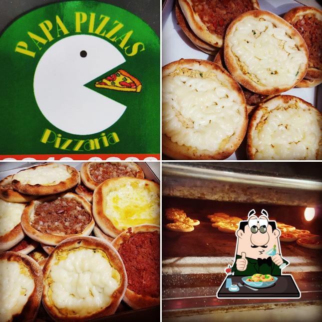 Platos en Papa Pizza