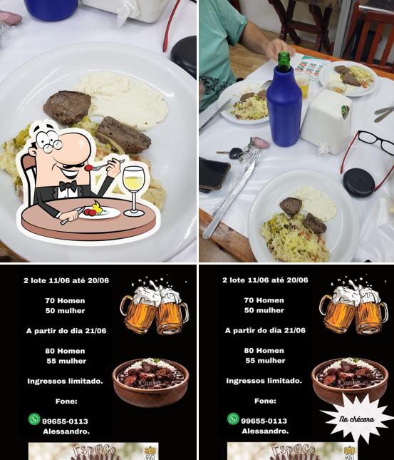 Comida em Espaço Mamute Restaurante