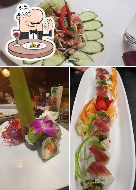 Bambu Kitchen & Sushi Bar in Oakdale Restaurant menu and reviews