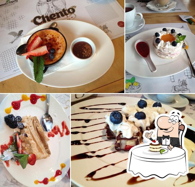 "Ченто" предлагает разнообразный выбор десертов