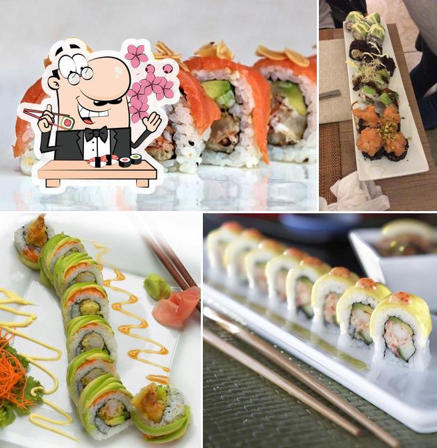 Prenditi le diverse opzioni di sushi