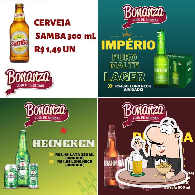 Desfrute a seleção de cervejas