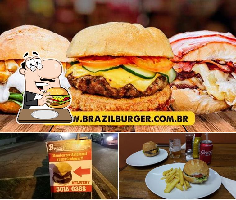 Deguste um dos hambúrgueres oferecidos no Brazil Burger - Boa Vista