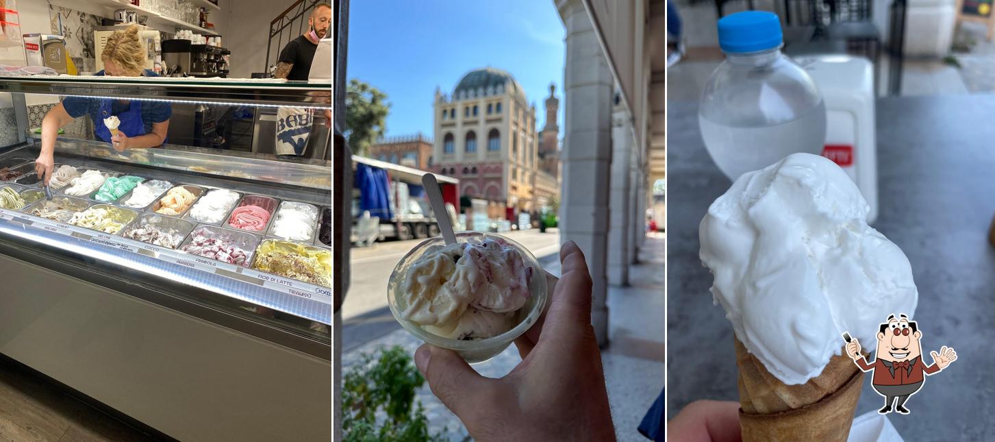 Gelato al Gelateria La Dolce Vita