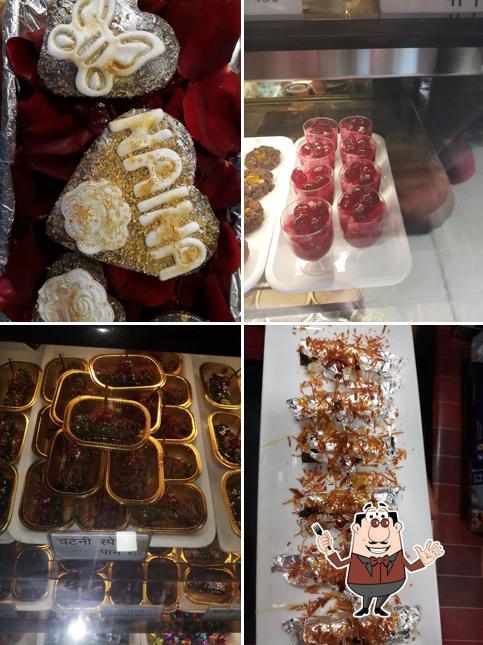 Food at Gupta Betel Nut (paan showroom)
