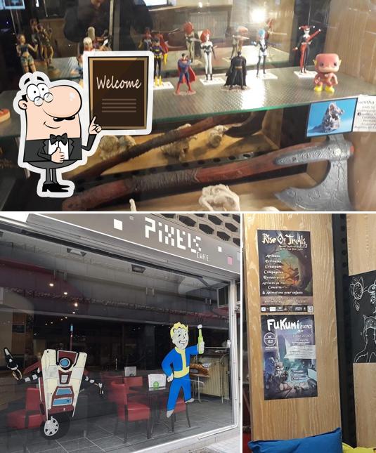 Взгляните на снимок паба и бара "Pixels Café"