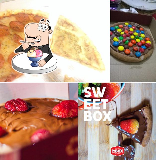 DaBox Pizza oferece uma gama de pratos doces