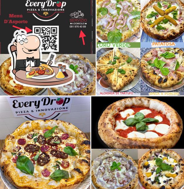 Probiert eine Pizza bei Every Drop - Pizza & Innovazione