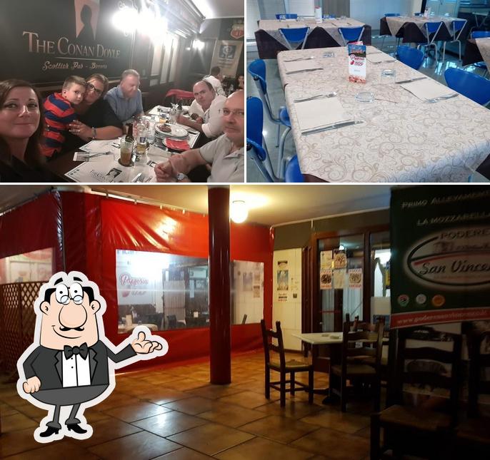 Gli interni di Pizzeria 1929